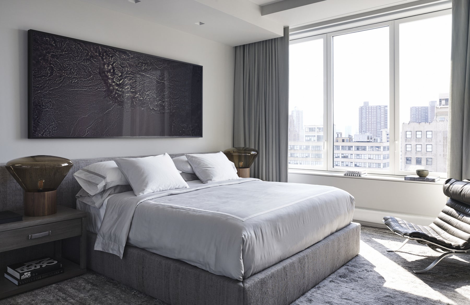 Luxurious modern bedroom- modern luxury interior design by Mar Silver