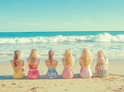 Girls on the Beach Artwork - Tyler Shields