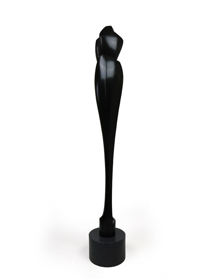 Swan Lady in Black Sculptures - Joel Urruty