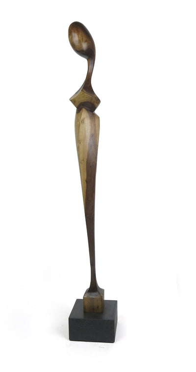 Swan Lady in Walnut Sculptures - Joel Urruty