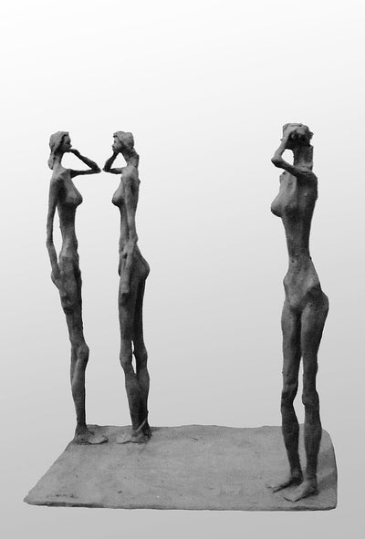 Who’s Watching #4 - One Two Three Sculptures - Won Lee